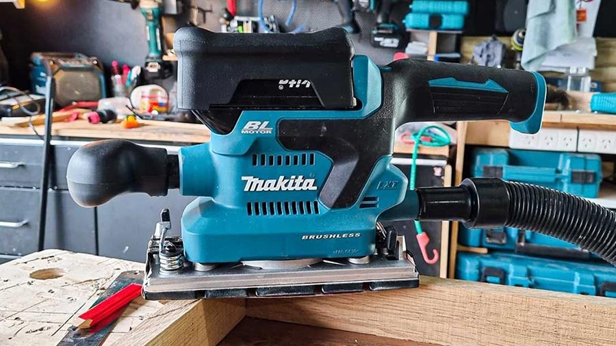 Ponceuses vibrantes sans fil DBO380 et DBO381 Makita : pour des résultats  parfaits - Zone Outillage